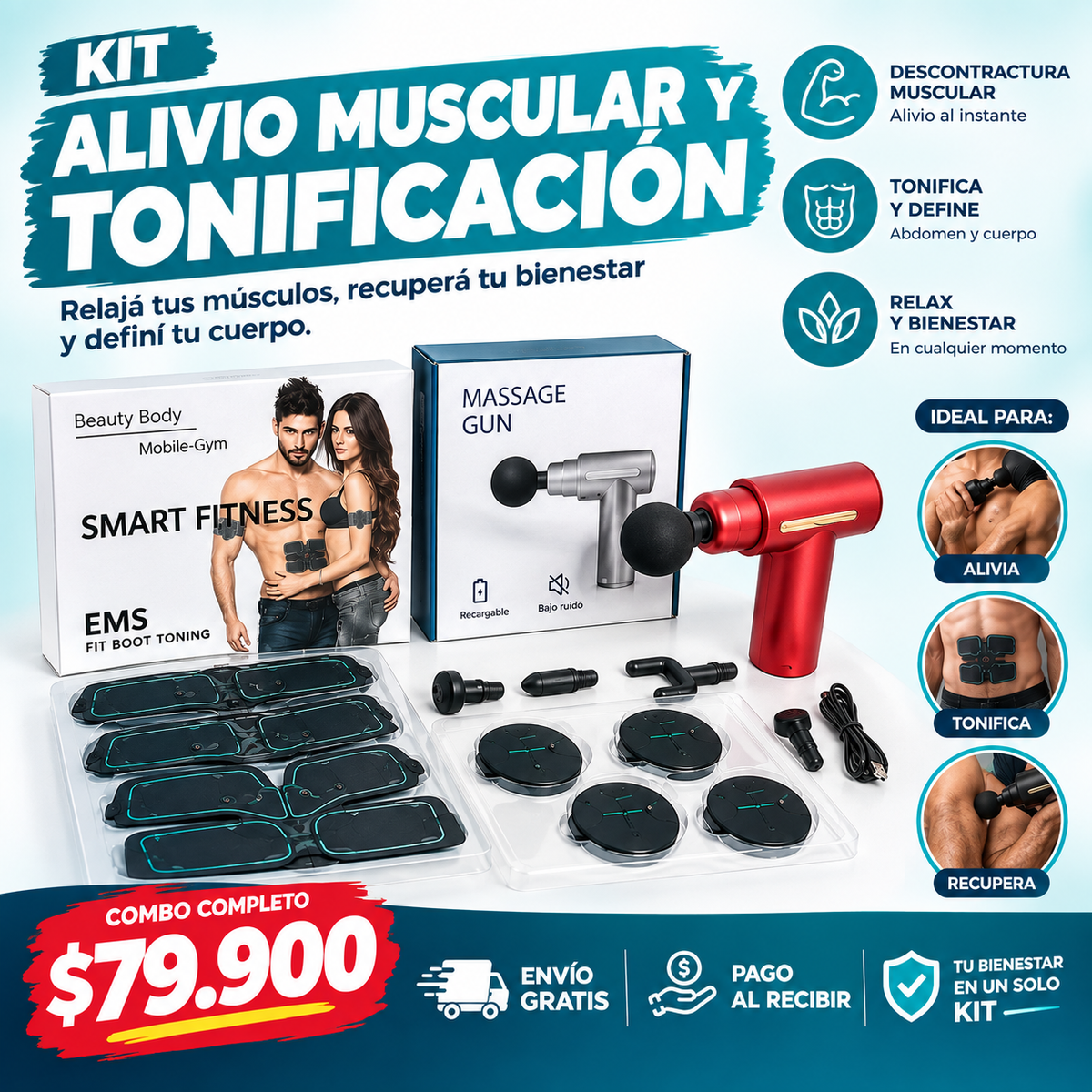 Kit Alivio Muscular y Definición